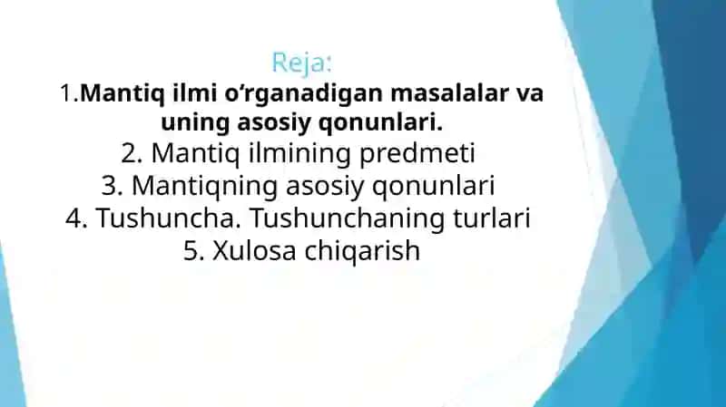 Inson hayotida mantiqiy fikrlash 2
