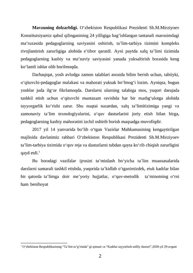 CorelDRAW dasturi va uning imkoniyatlaridan samarali foydalanish 2