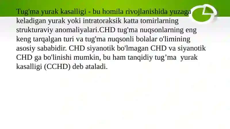 Yurakning sianoz bilan kechuvchi kasalliklari 2