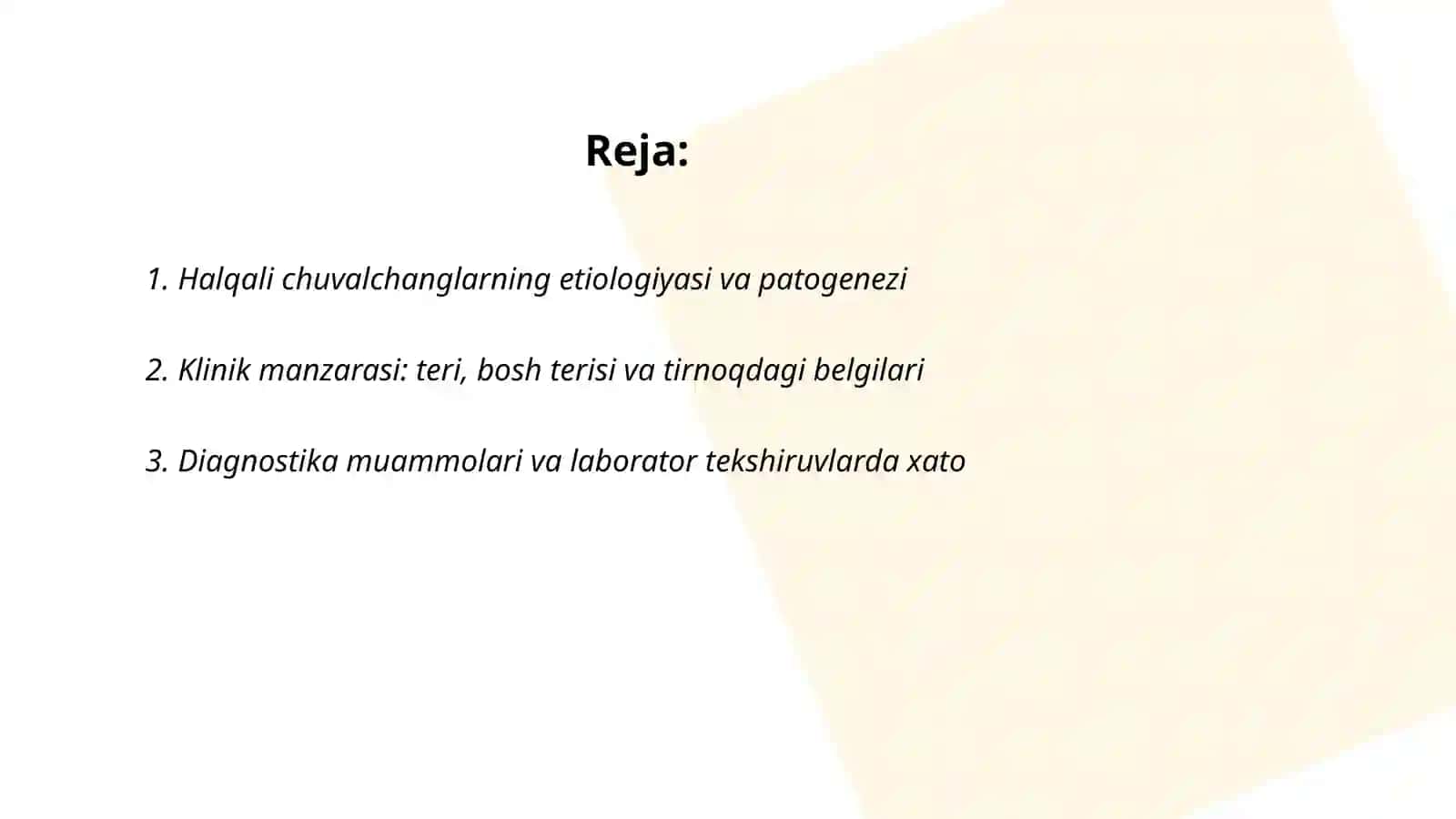Halqali chuvalchanglar. Tibbiyot zulugi 2