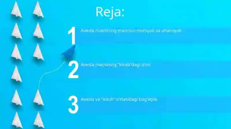 Avestoning o'rni va ahamiyati 2