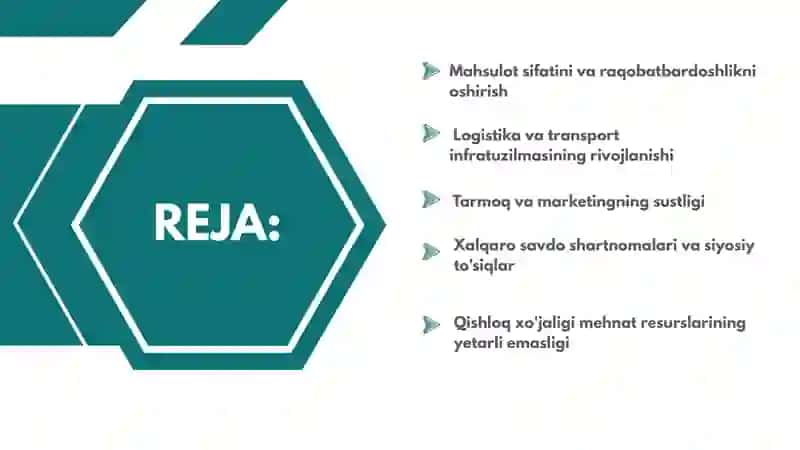 Mahsulot sifatini va raqobatbardoshlikni oshirish 2