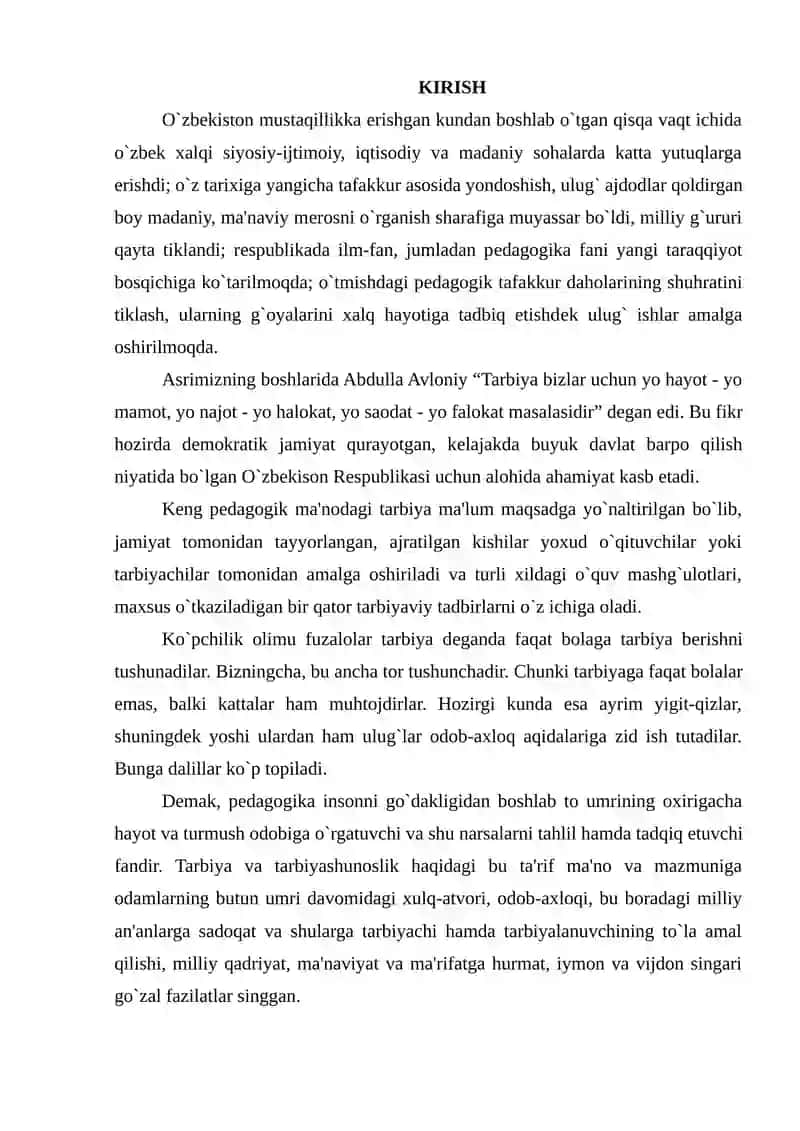 Tarbiya Turlari Jismoniy Tarbiya Aqliy Tarbiya 2