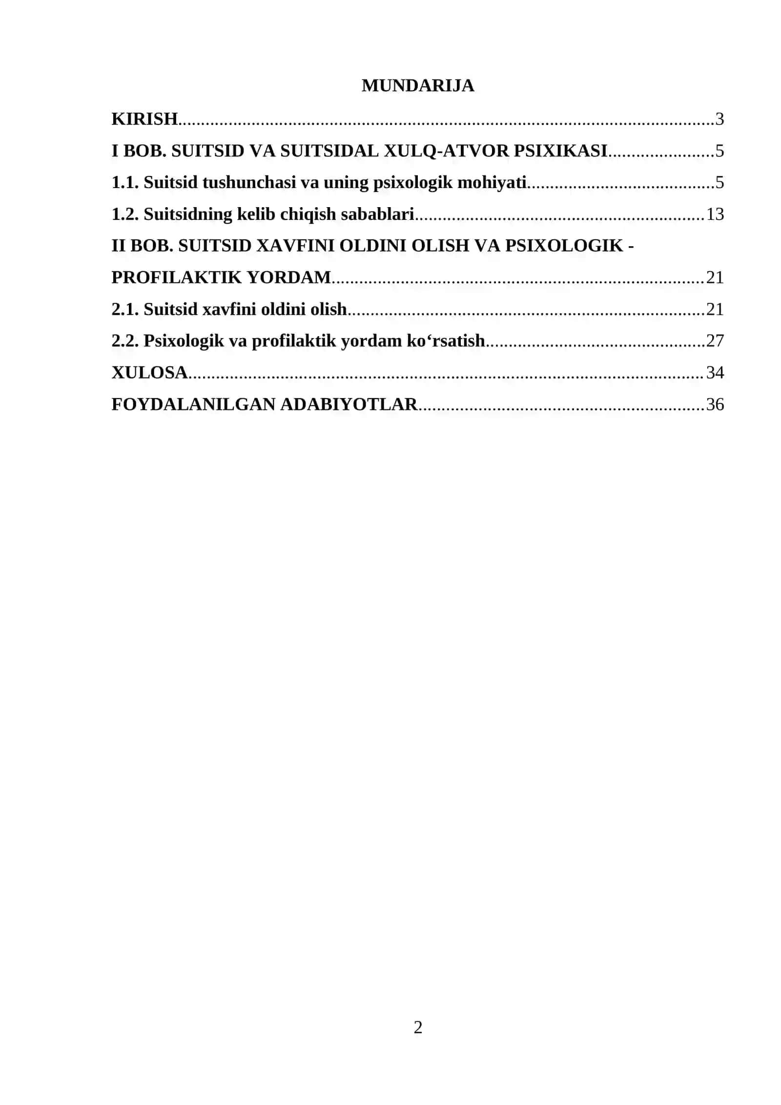Suitsid xavfi: oldini olish va psixologik yordam 2
