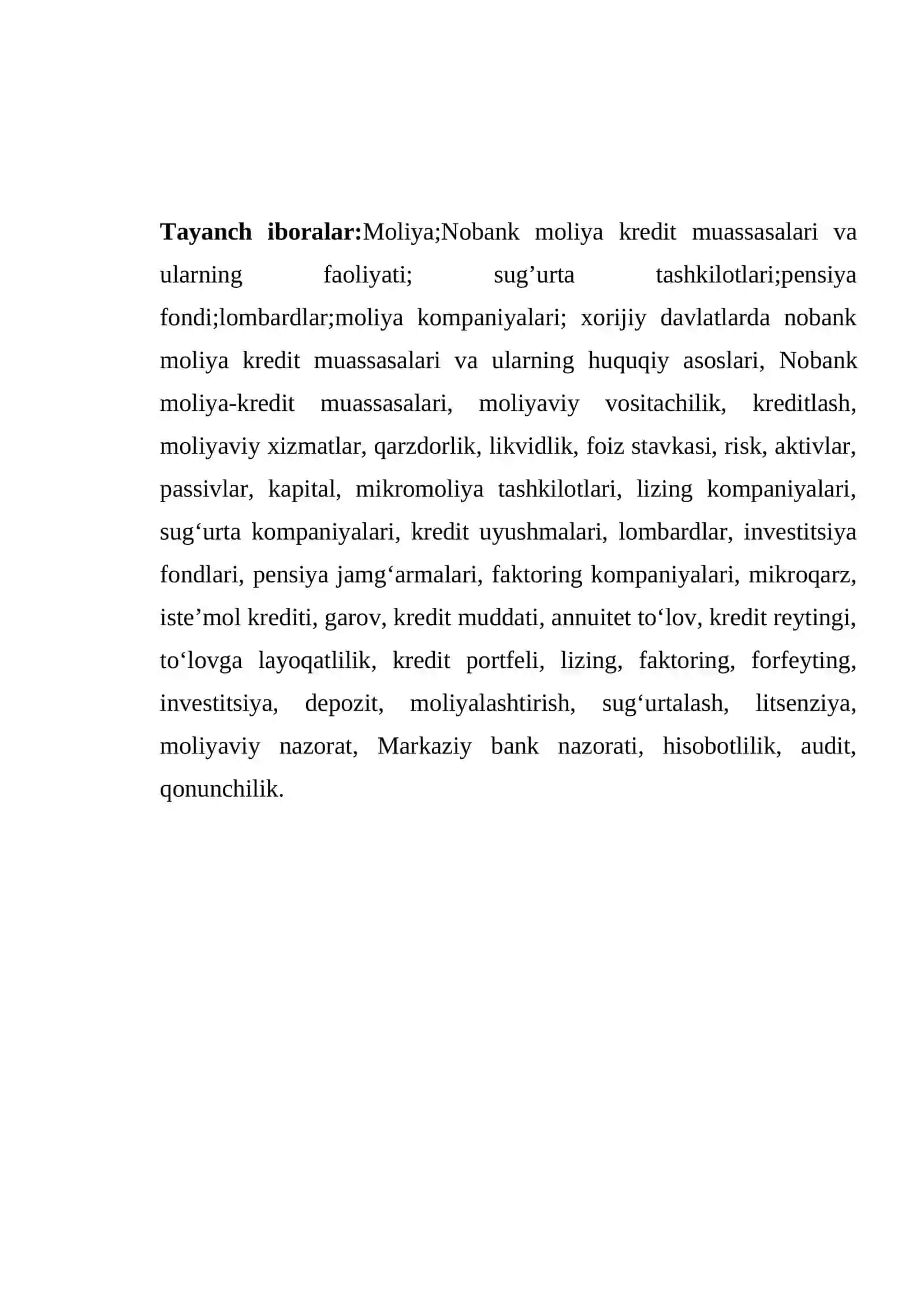NOBANK MOLIYA KREDIT MUASSASALARI 2
