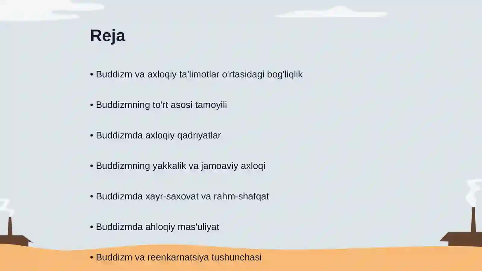 Buddizmning axloqiy ta’limoti 2