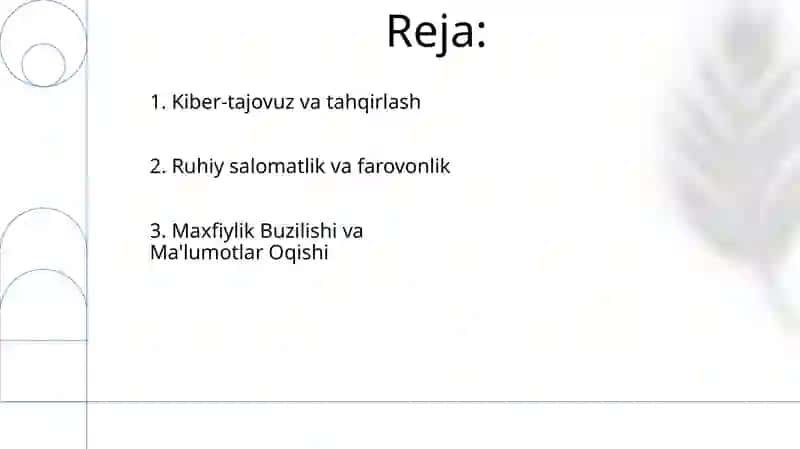 Ijtimoiy mediada taqdid va xavf-xatarlar 2