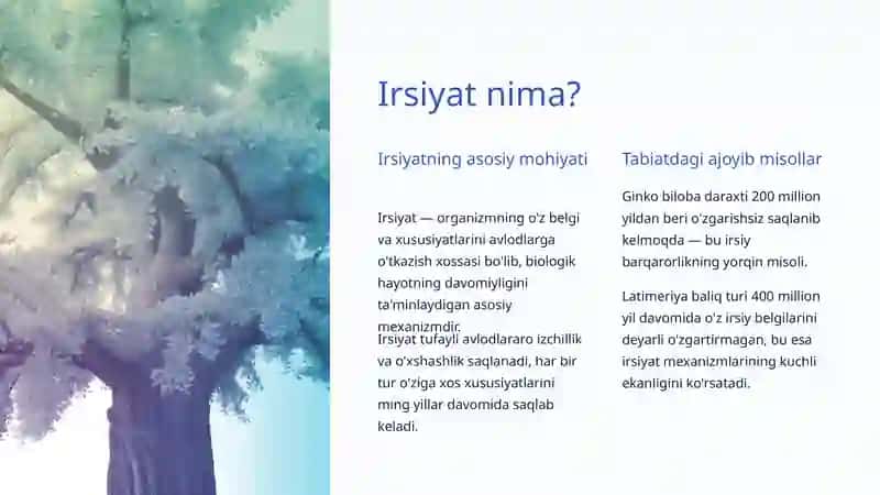 Bog'langan Irsiyat: Hayotimizdagi Genetik Meros 2