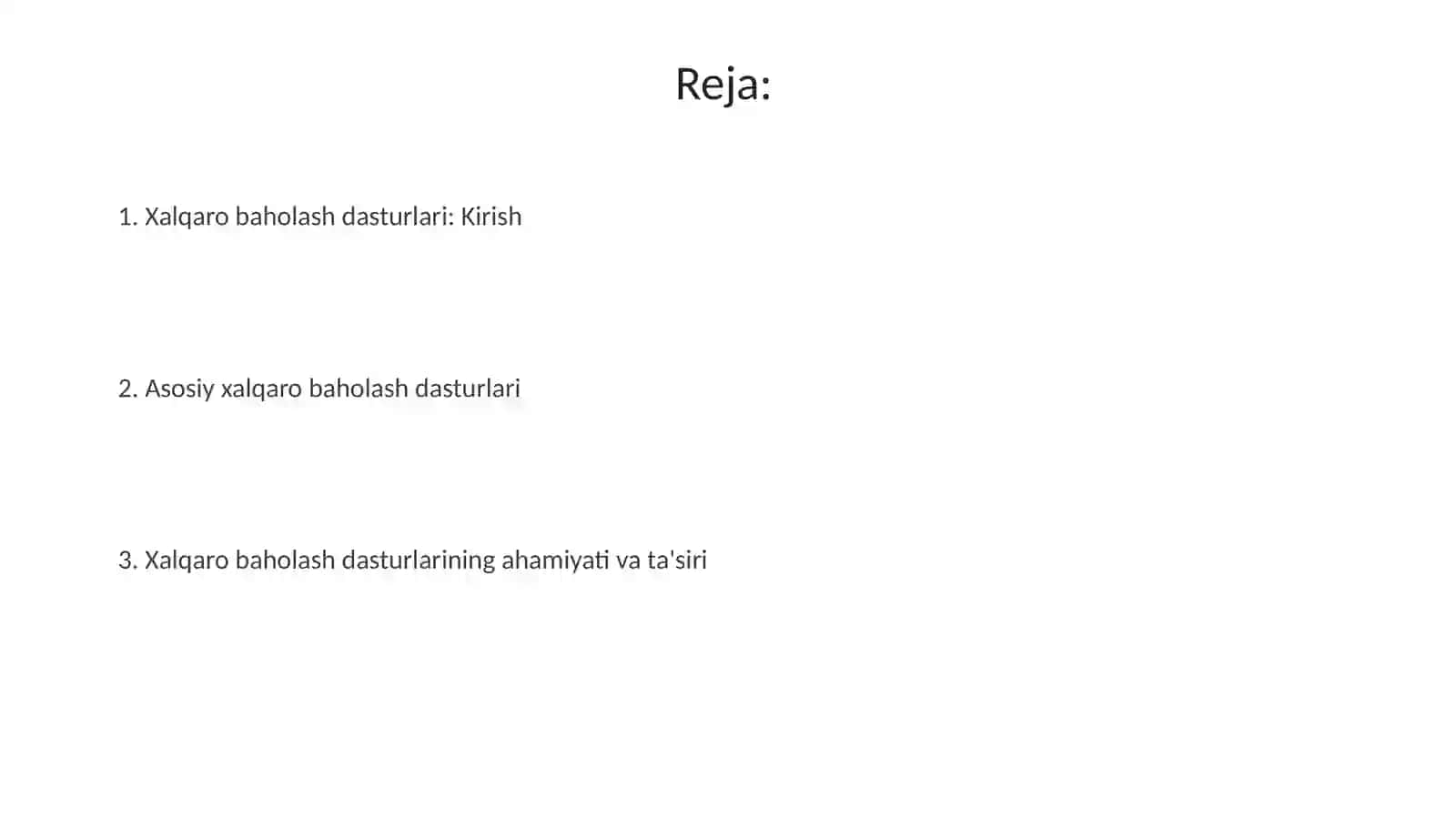 Xalqaro baholash dasturi 2