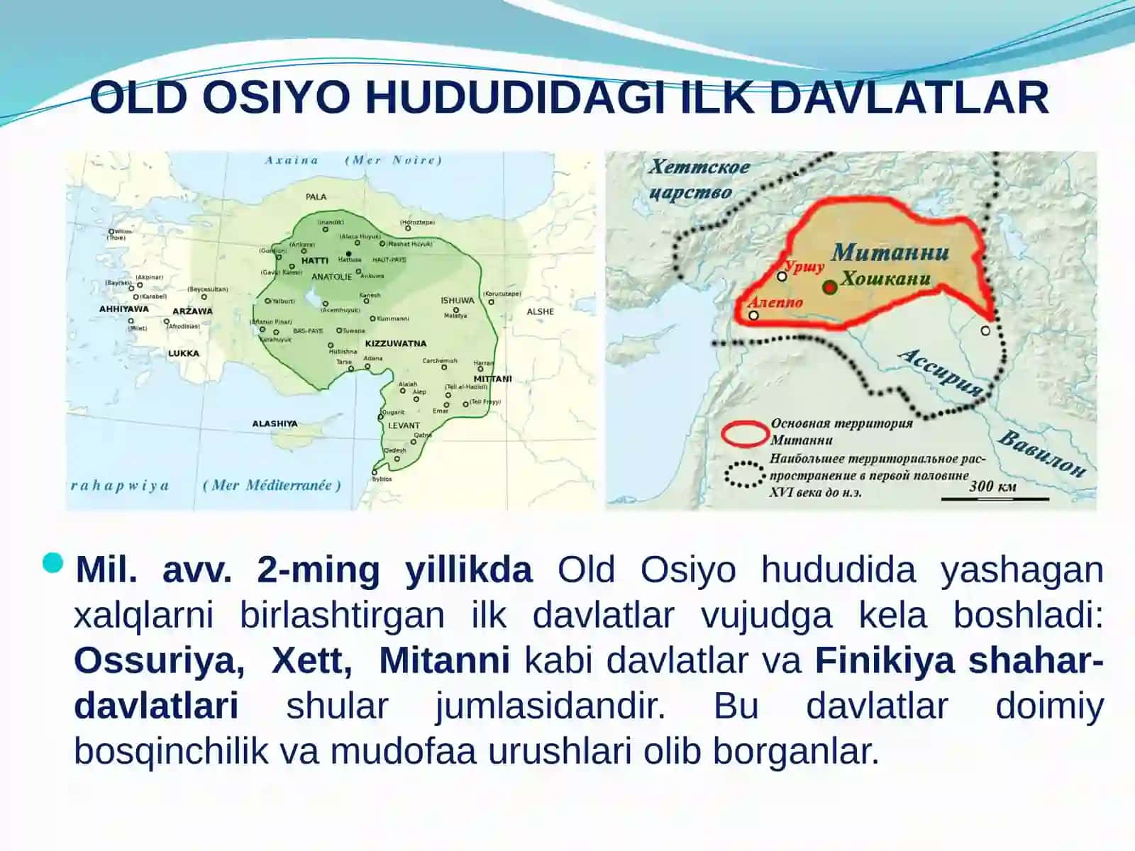 KICHIK OSIYO VA KAVKAZORTI MAMLAKATLARI TARIXI 2