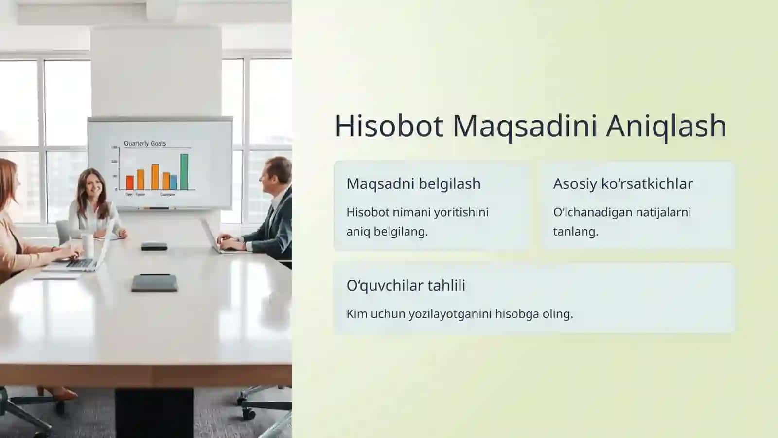 Haftalik Hisobot Yozish Tartibi 2