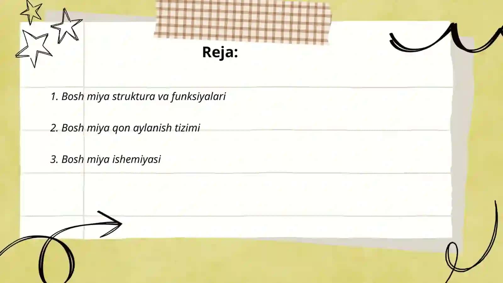 Bosh miya disfunksiyalari 2