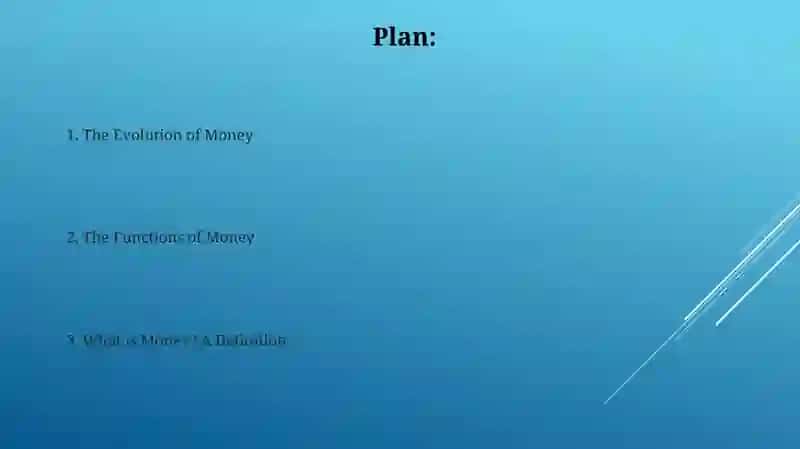 What is money 2