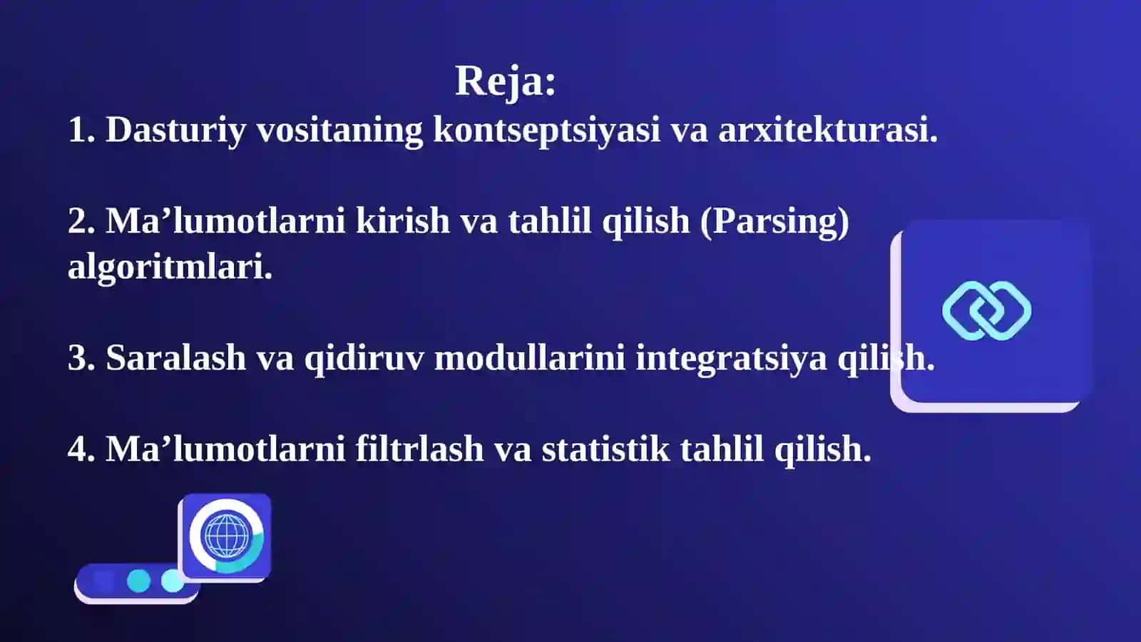 Axborotlarga ishlov berishning matematikasoslari 2