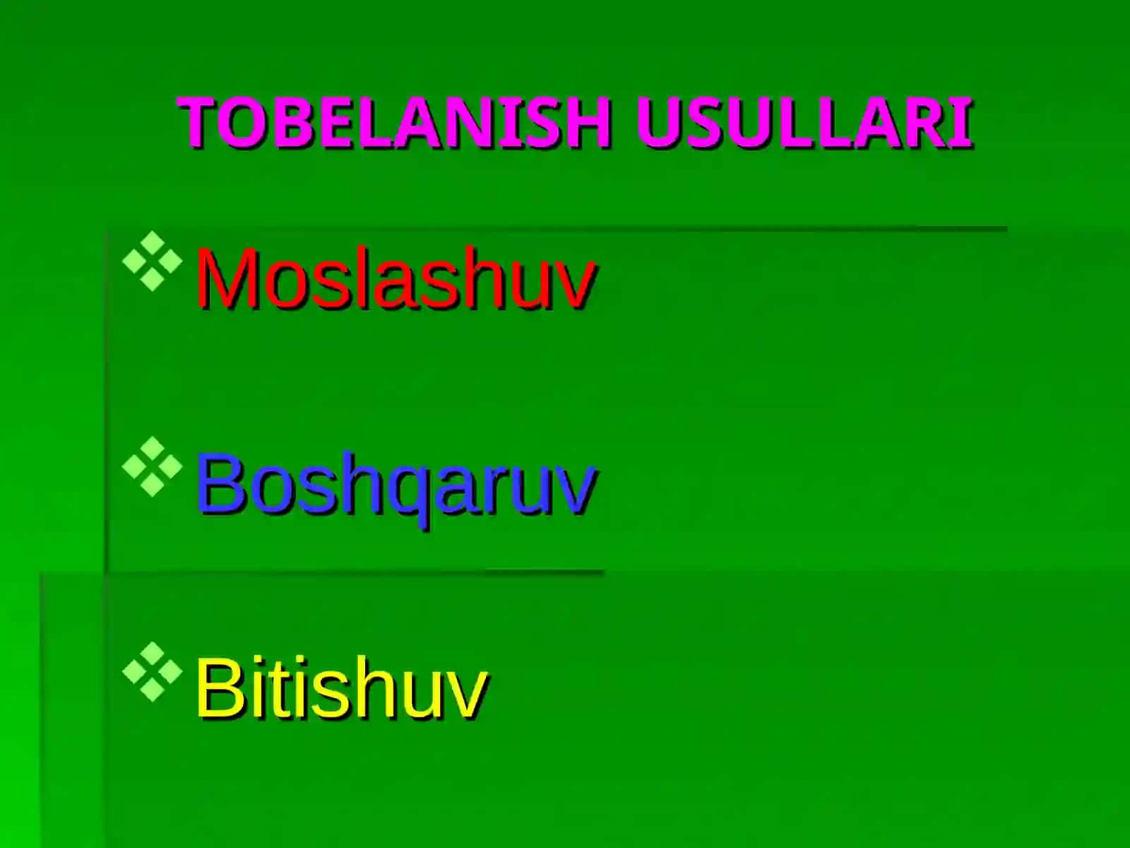 SO’Z BIRIKMASI 2