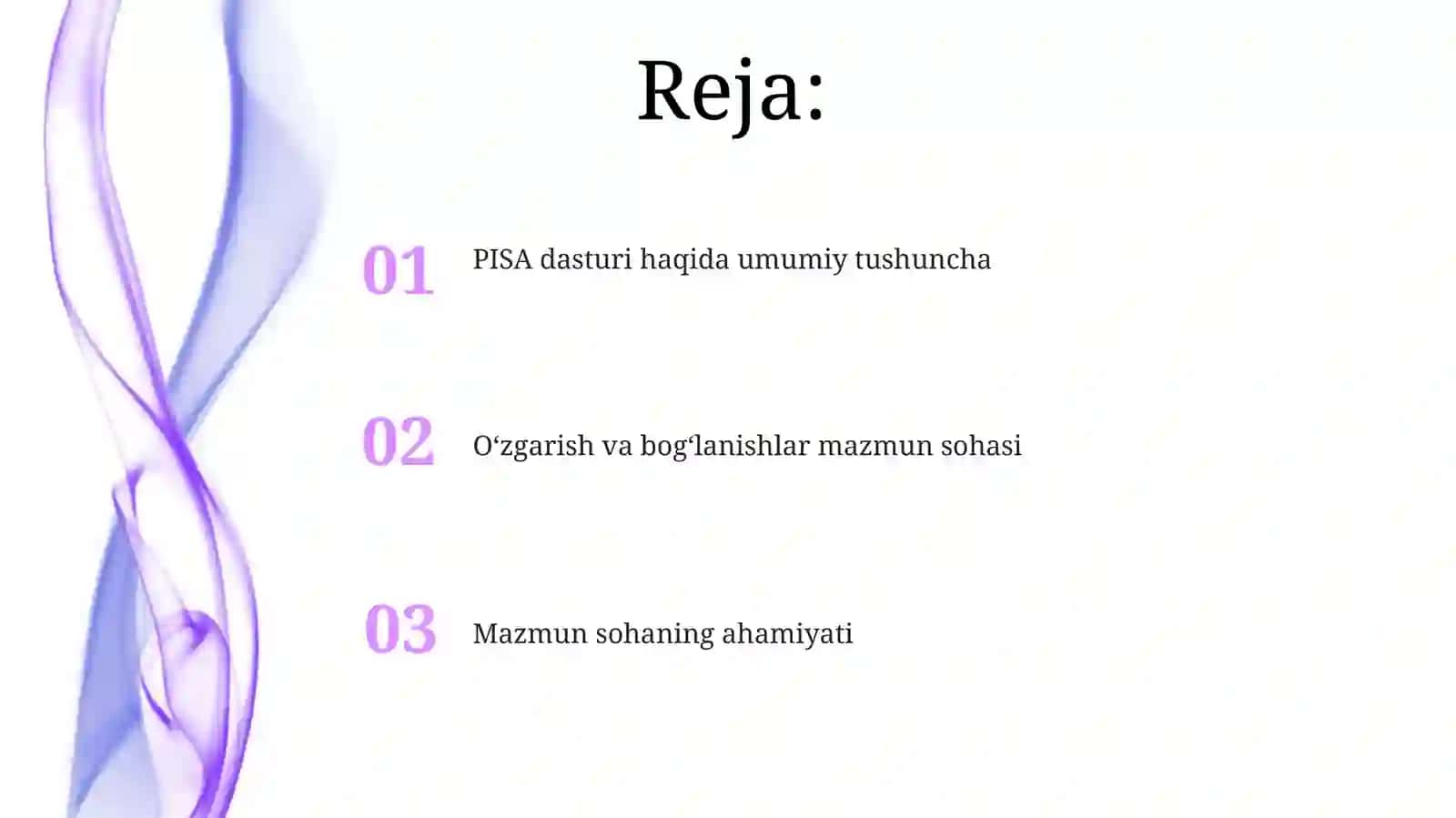PISA dasturi 2