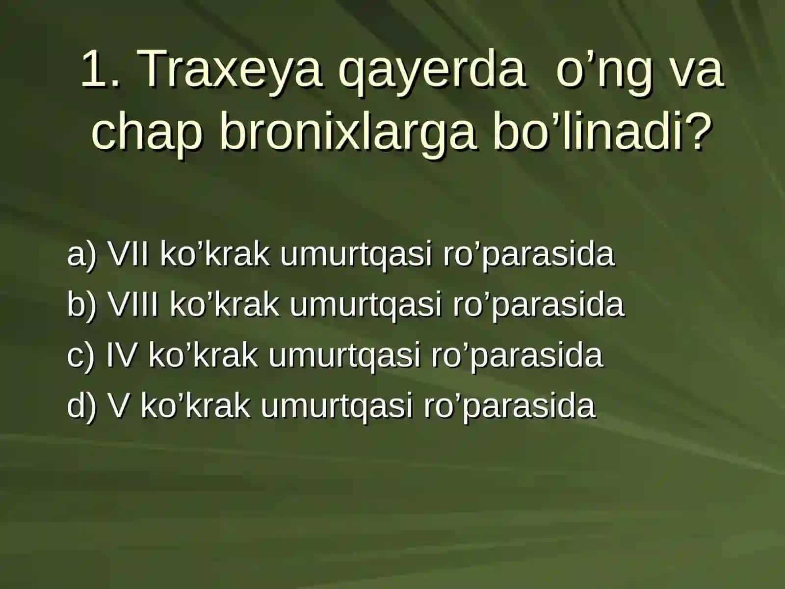 Nafas olishsistemasi 2