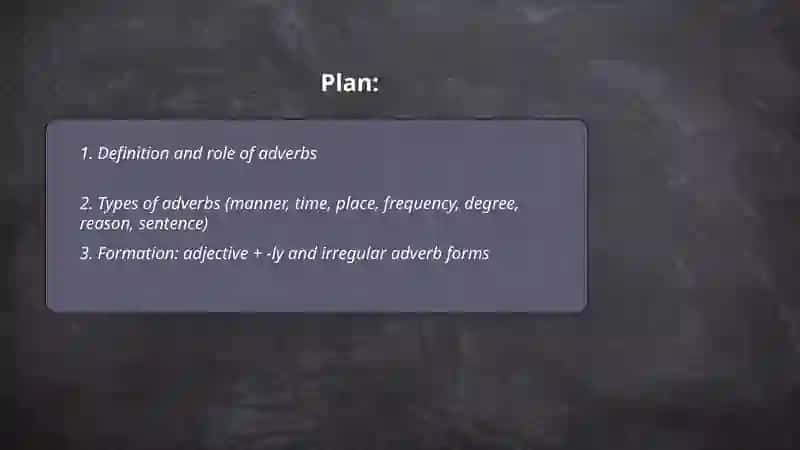Definition and Role of Adverbs 2