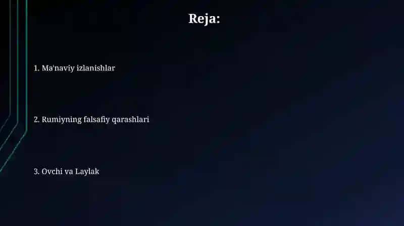 Jaloliddin Rumiy Ovchi va lochin asari 2