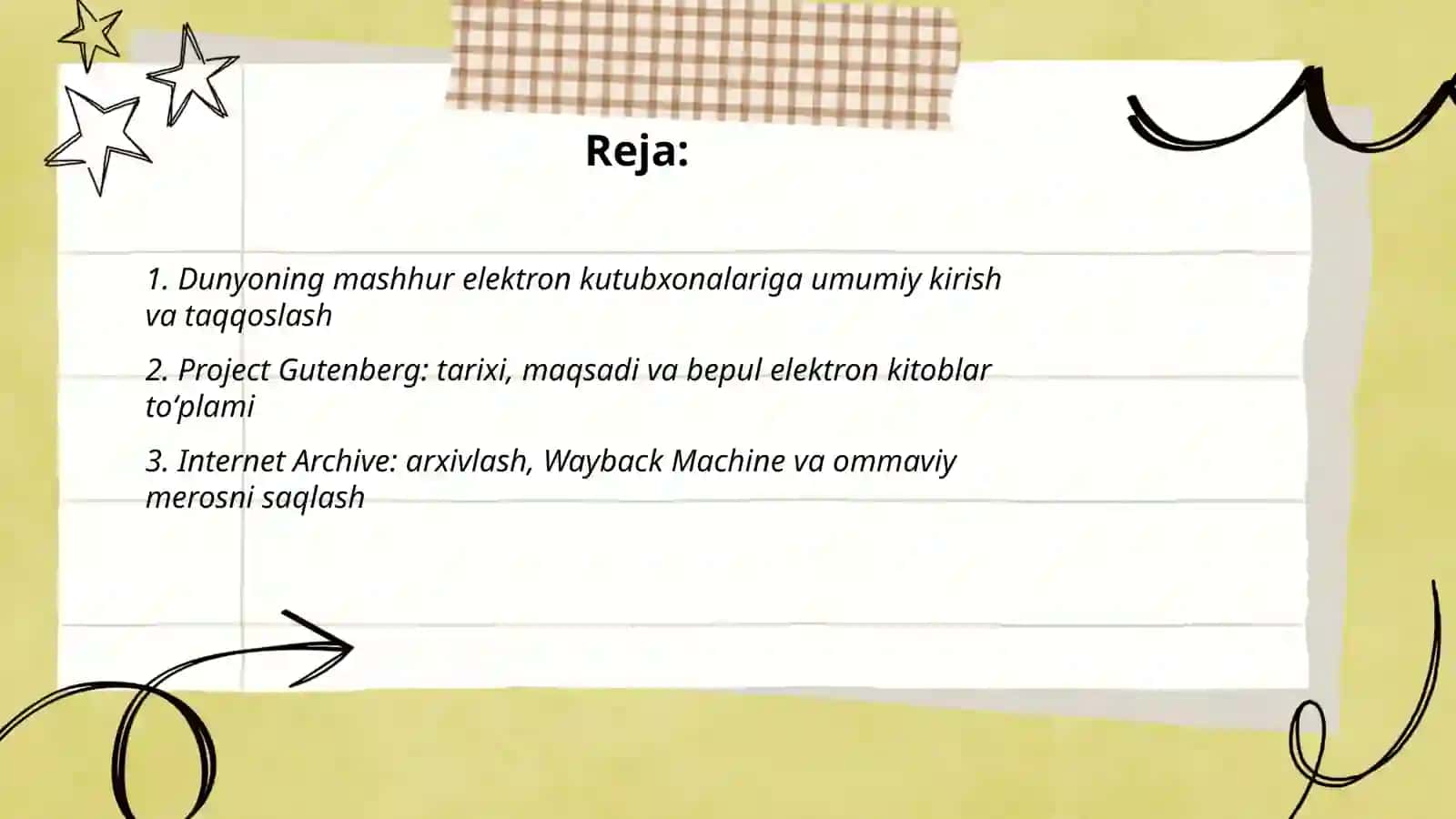 Dunyoning mashhur elektron kutubxonalari va ularning ish faolyati 2