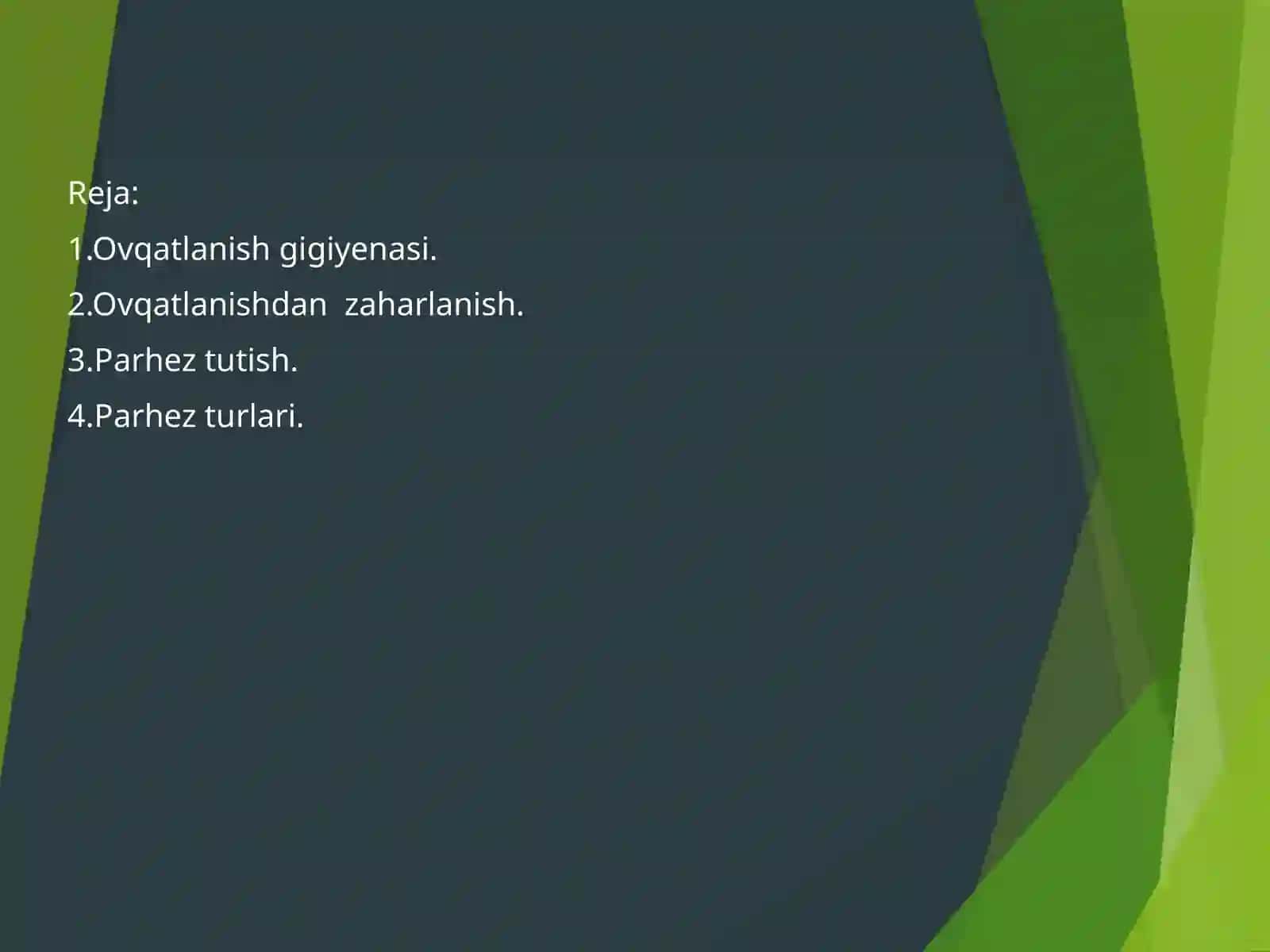 To’g’riovqatlanishvaSog’lomturmushtarzi 2