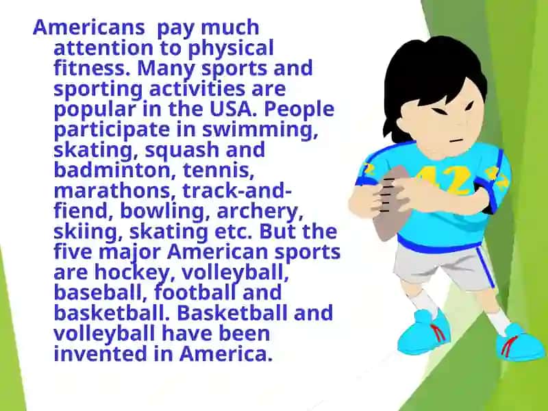 American sport and games 2