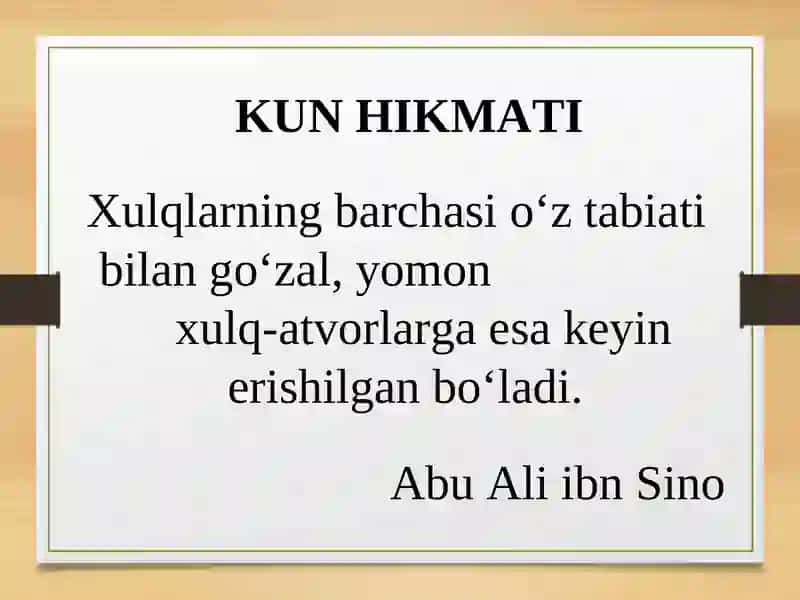 Sinfdan tashqari ishlarning maqsadlari 2