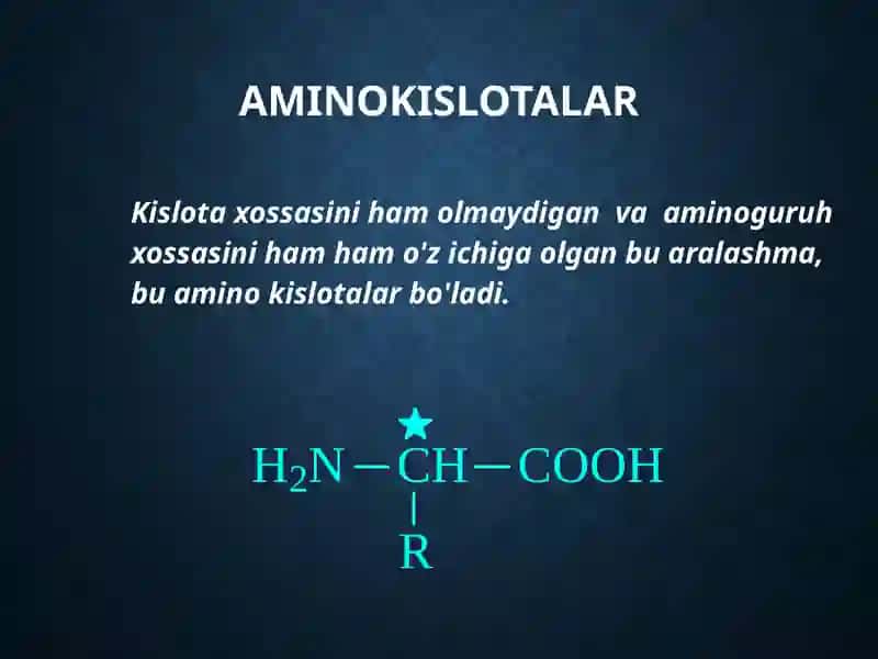 Aminokislotavaoqsillar 2