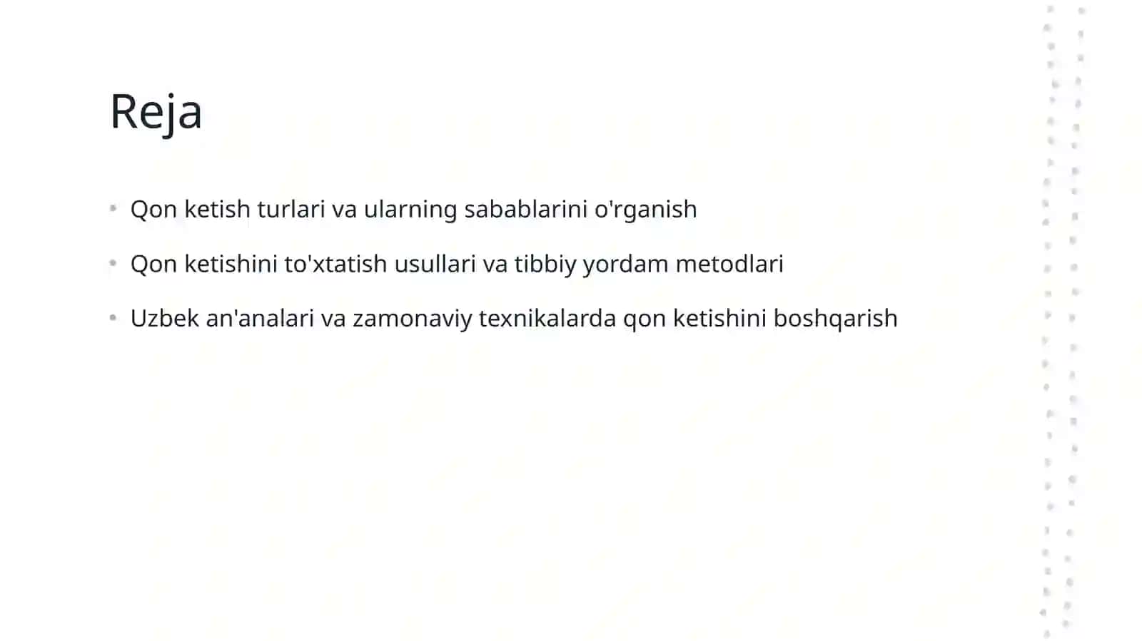 Qon ketiw turlari qon ketiwni tuxtatiw turlari 2