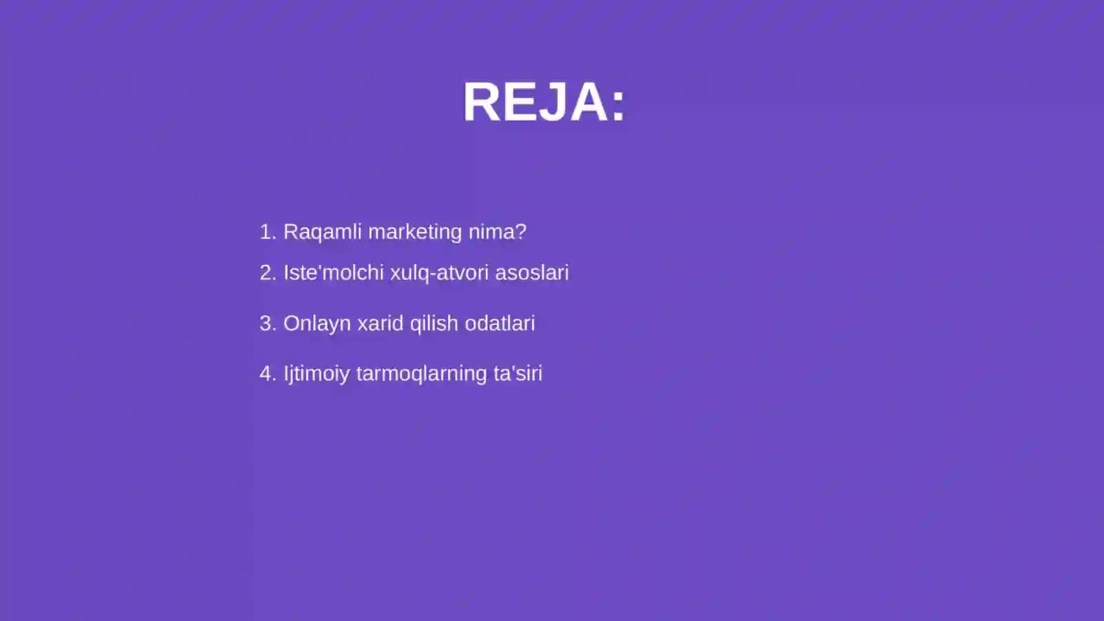 Raqamli Marketing va iste'molchi xulq-atvori 2