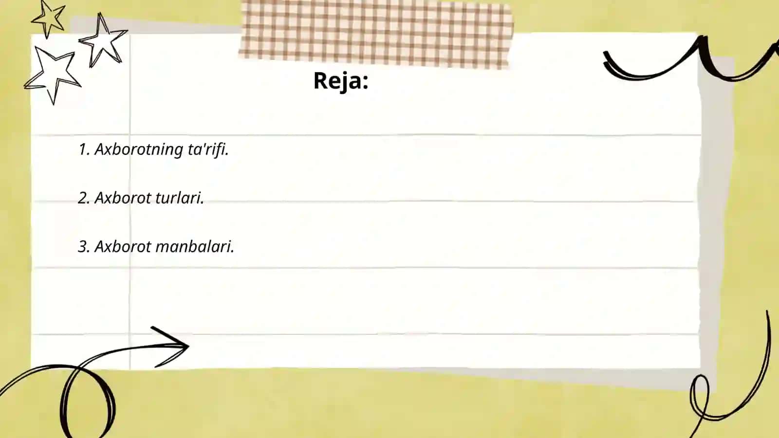 Axborot nima va uning manbalari 2