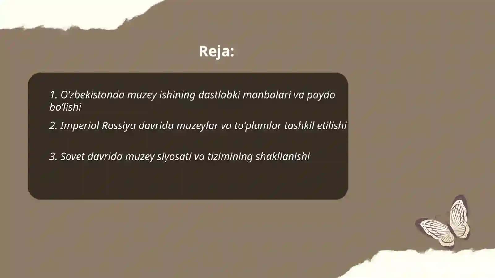 Oʻzbekistonda muzey ishi tarixi 2
