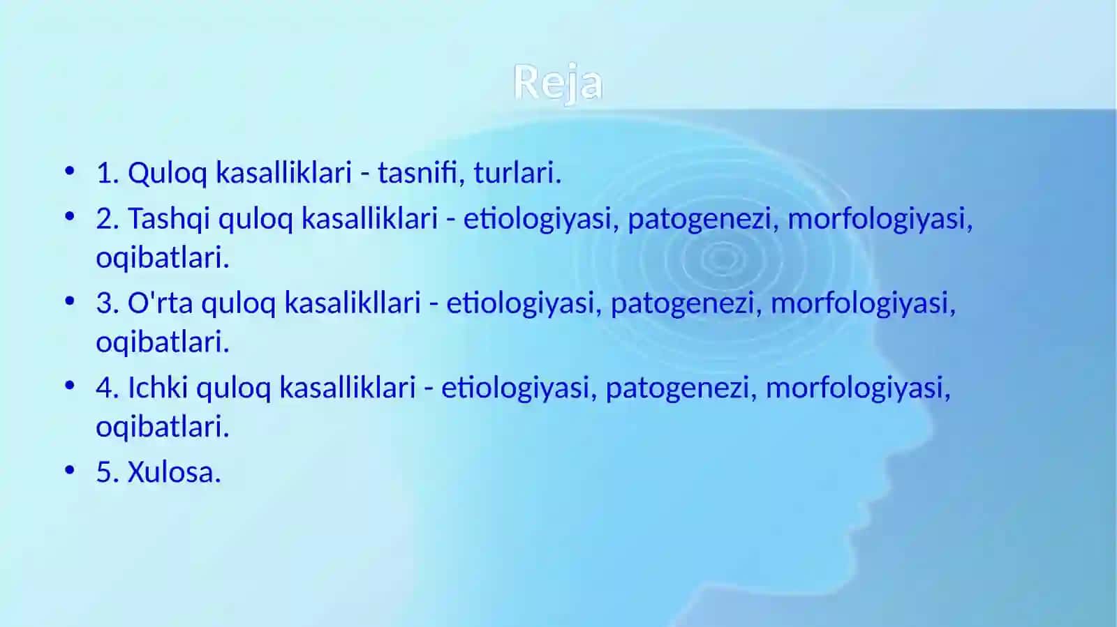 quloq kasalliklari 2