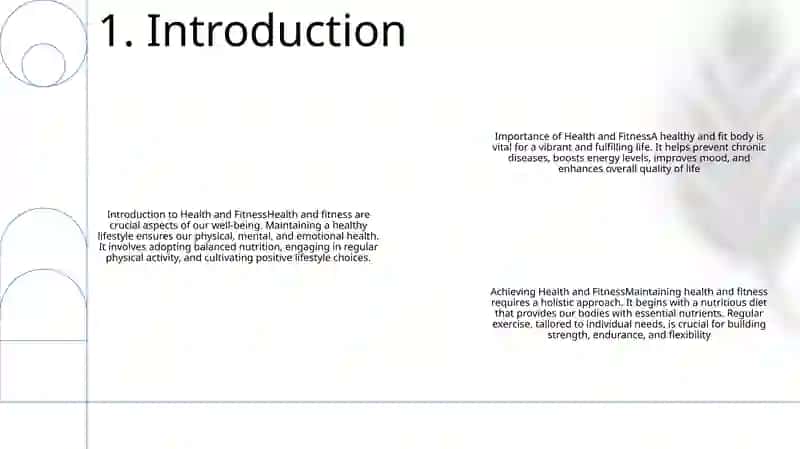 Health And Fitness 2