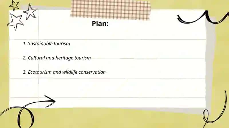 Sustainable tourism 2