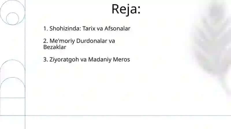 Shoxizinda maqbarasi 2