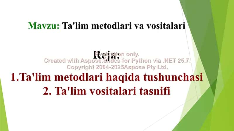 Pedagogika nazariyasi va uning tarixi 2