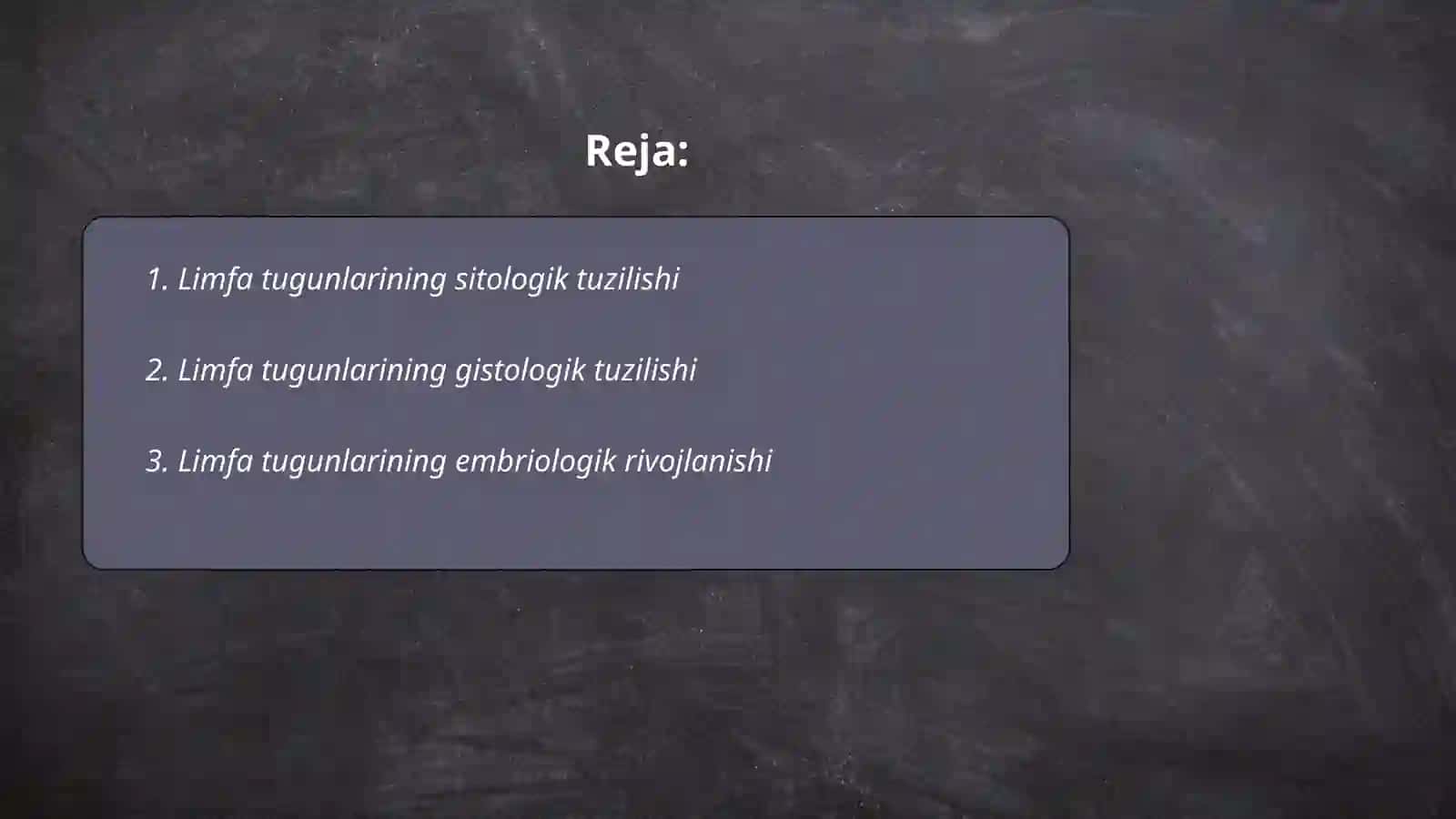 Limfa tugunlari tuzilishi 2