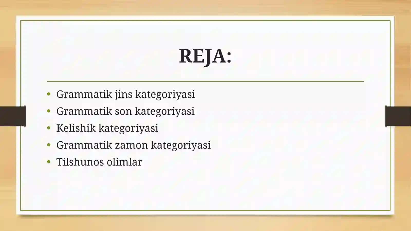 ASOSIY GRAMMATIK KATEGORIYALAR 2