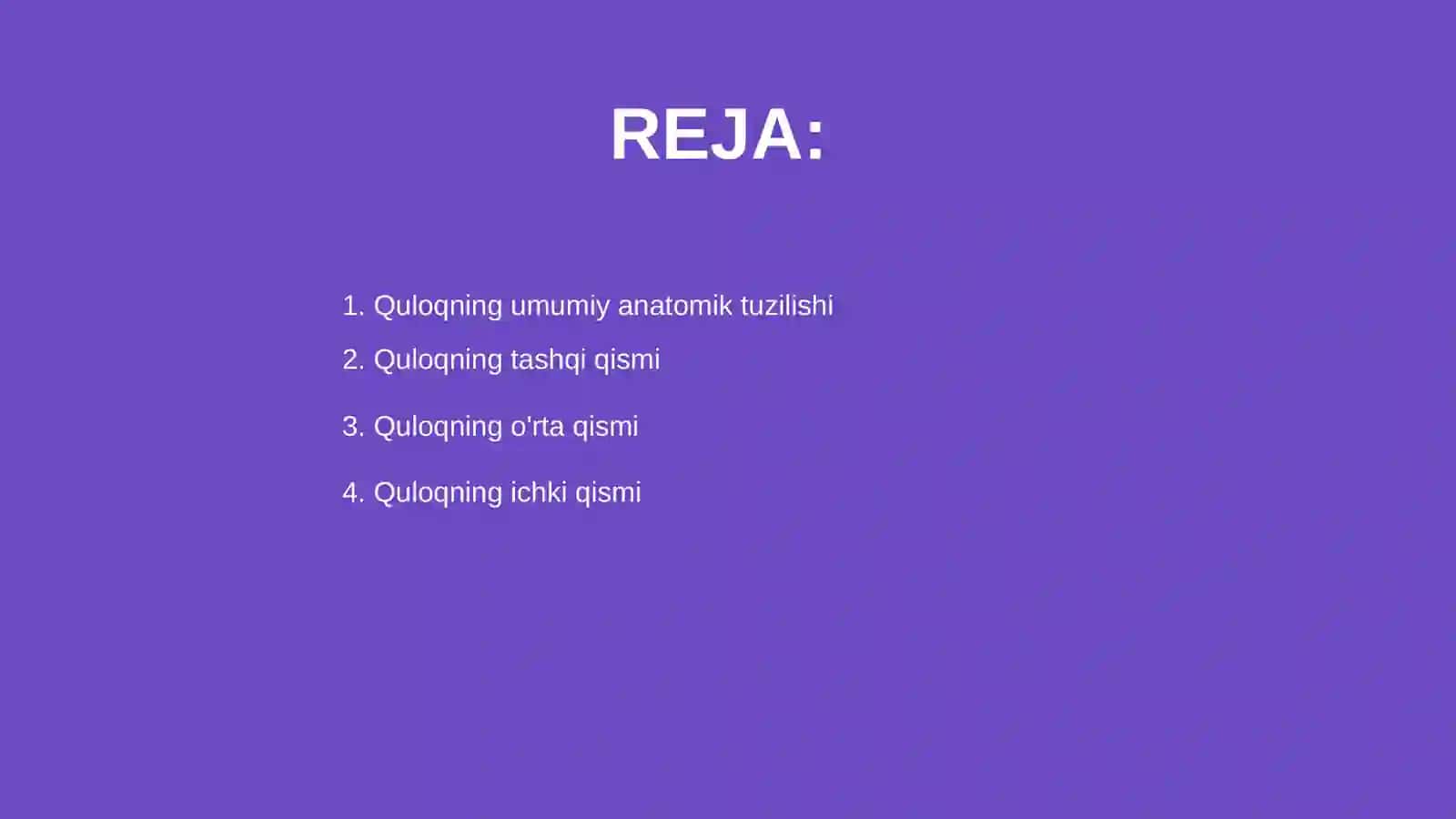 Quloqning klinik anatomiyasi 2