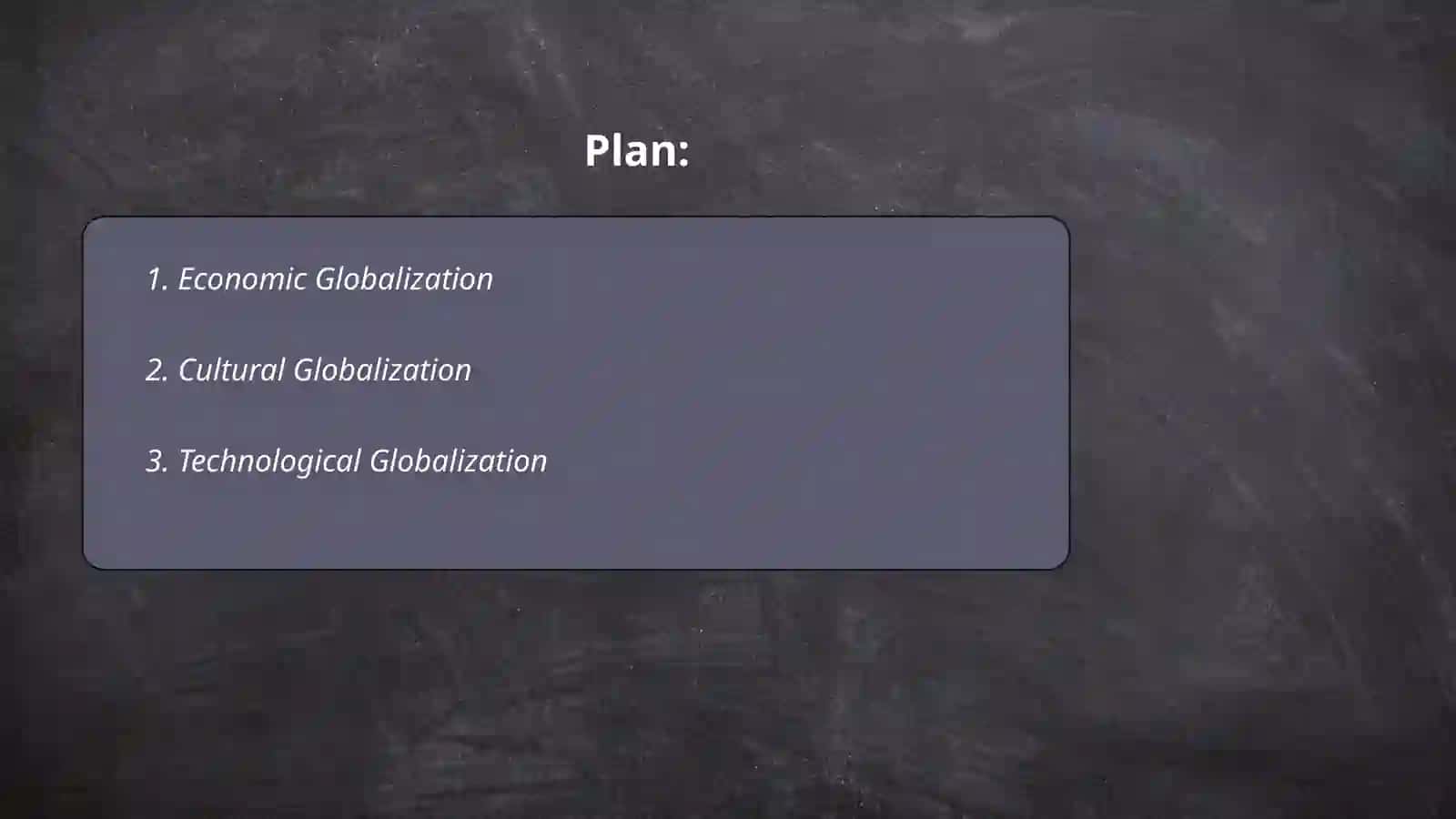 Globalization 2