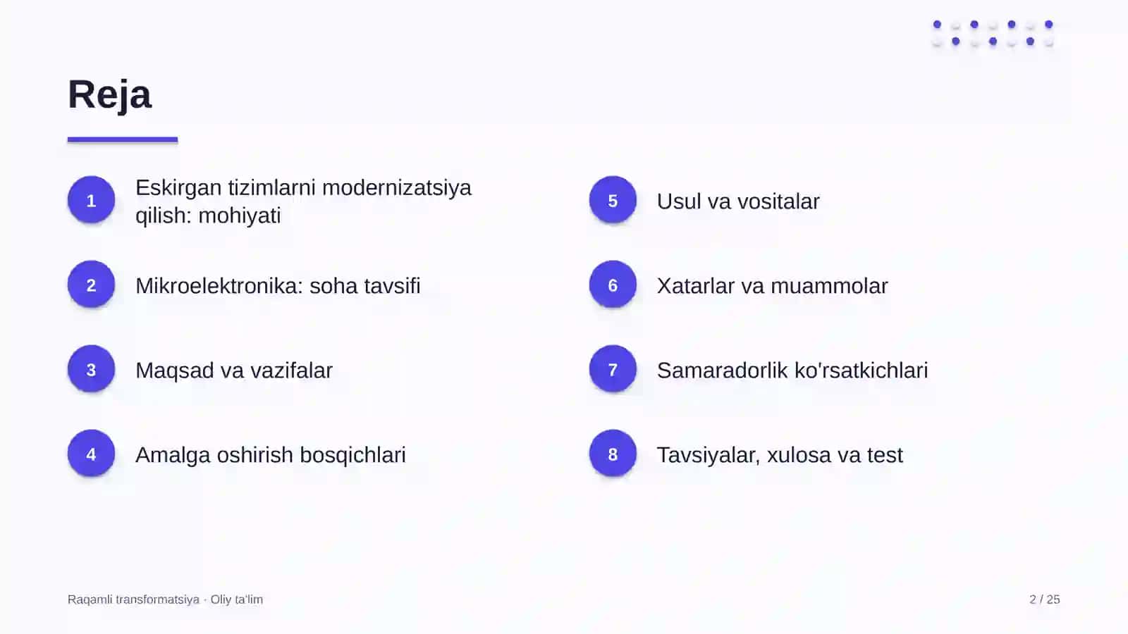 mikroelektronika sohasida eskirgan axborot tizimlarini modernizatsiya qilish 4713 2