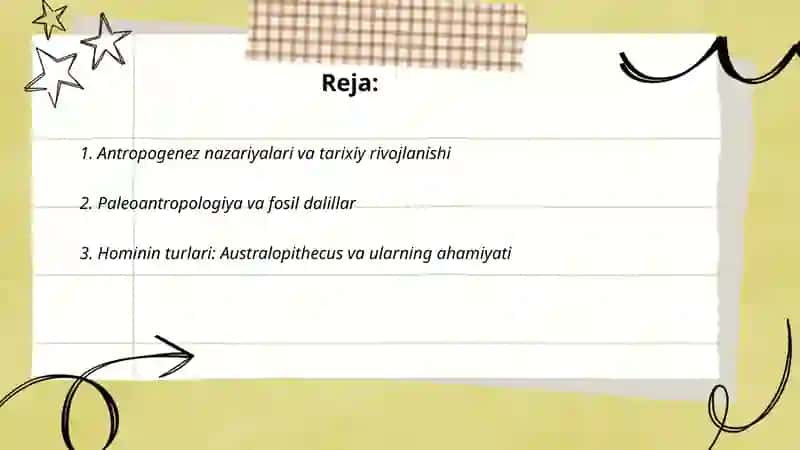 Antropogenez nazariyasi 2