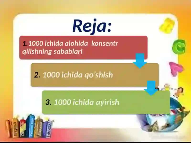 1000 ichida arifmetik amallarni bajarish metodikasi 2