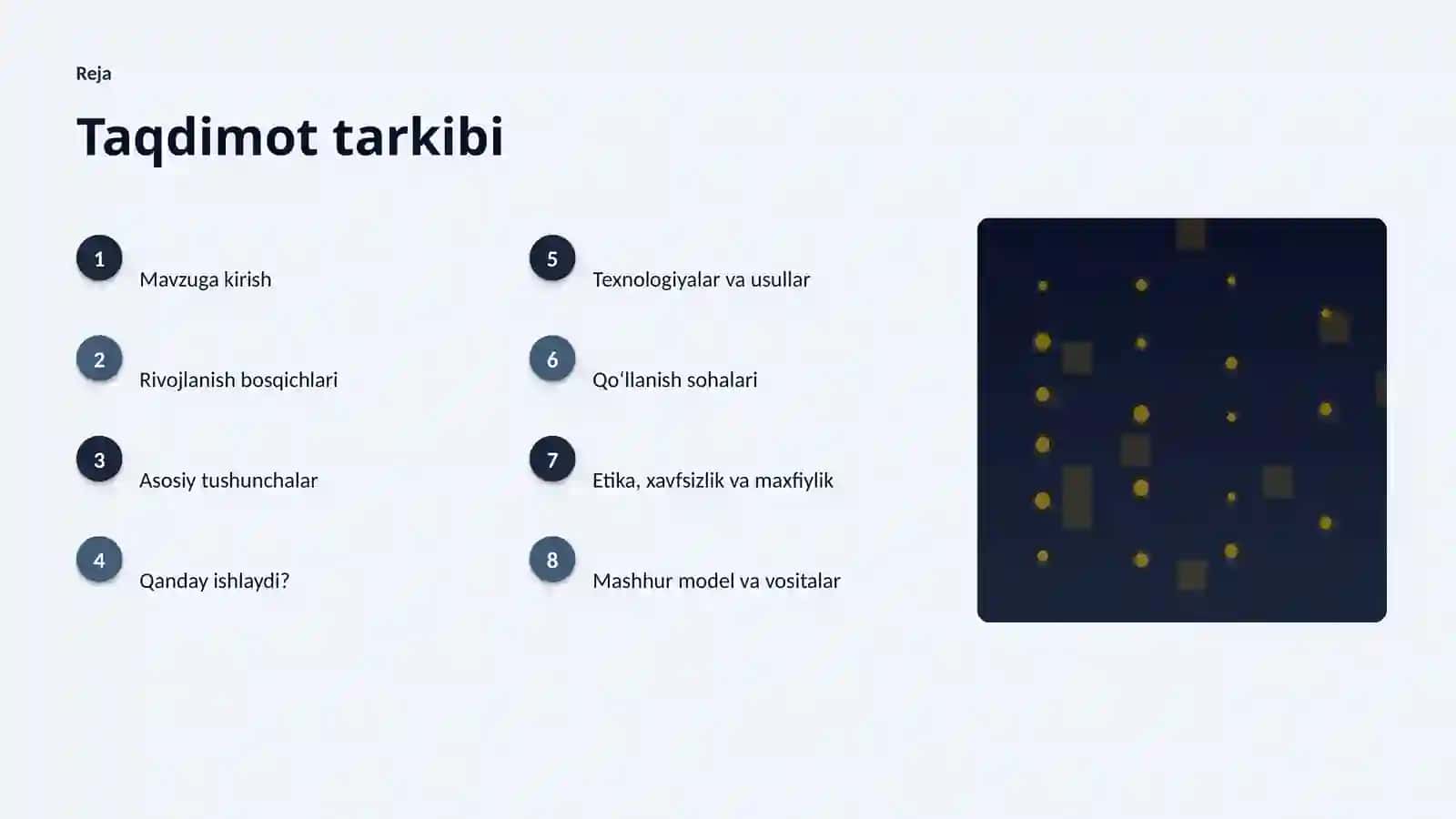SUNʼIY INTELLEKT • PROFESSIONAL TAQDIMOT 2