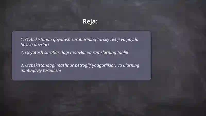 Oʻzbekistonda qoyatosh suratlari 2