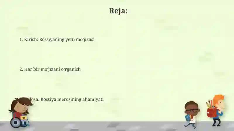 Rossiyaning yetti mo'jizasi 2
