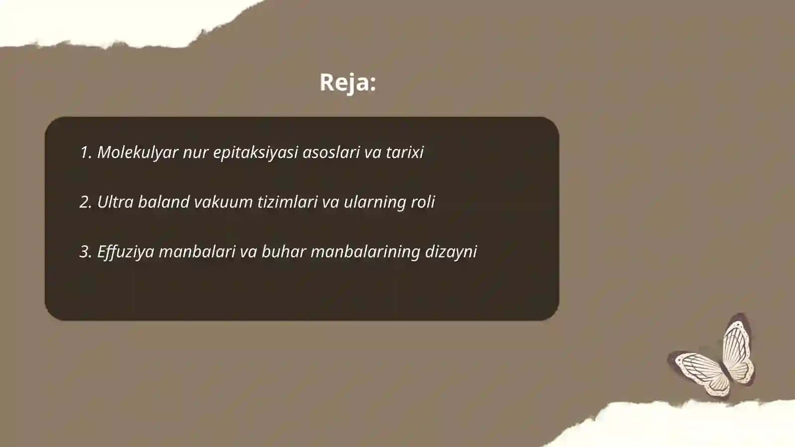 Molekulyar nur epitaksiyasi 2