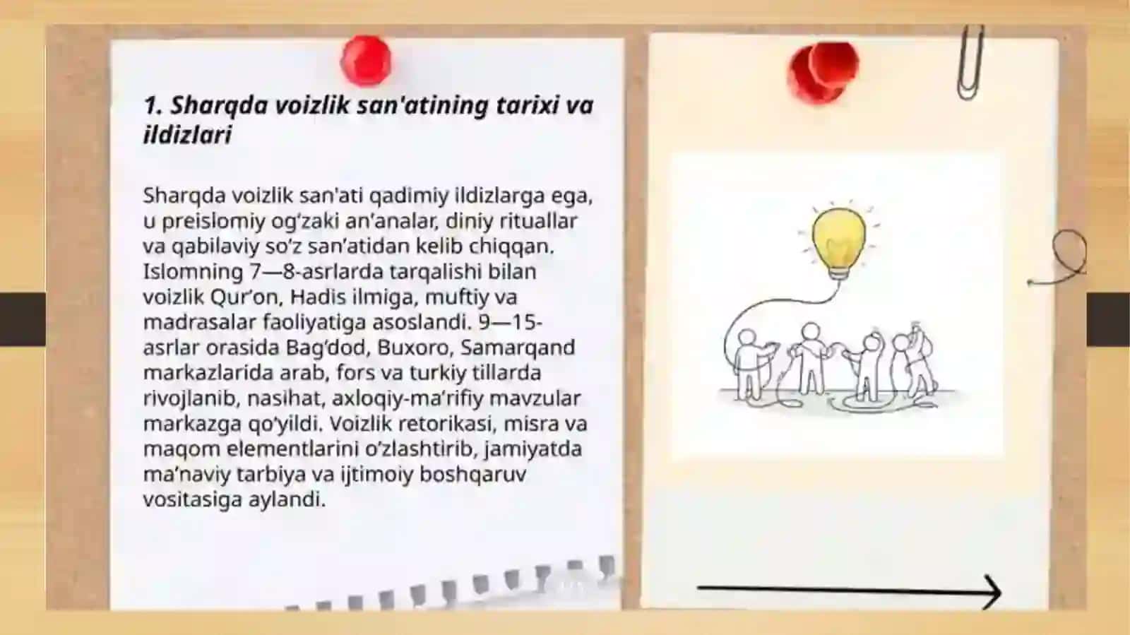 VOIZLIK SAN ATINING RIVOJLANISH TAMOYILLARI 2