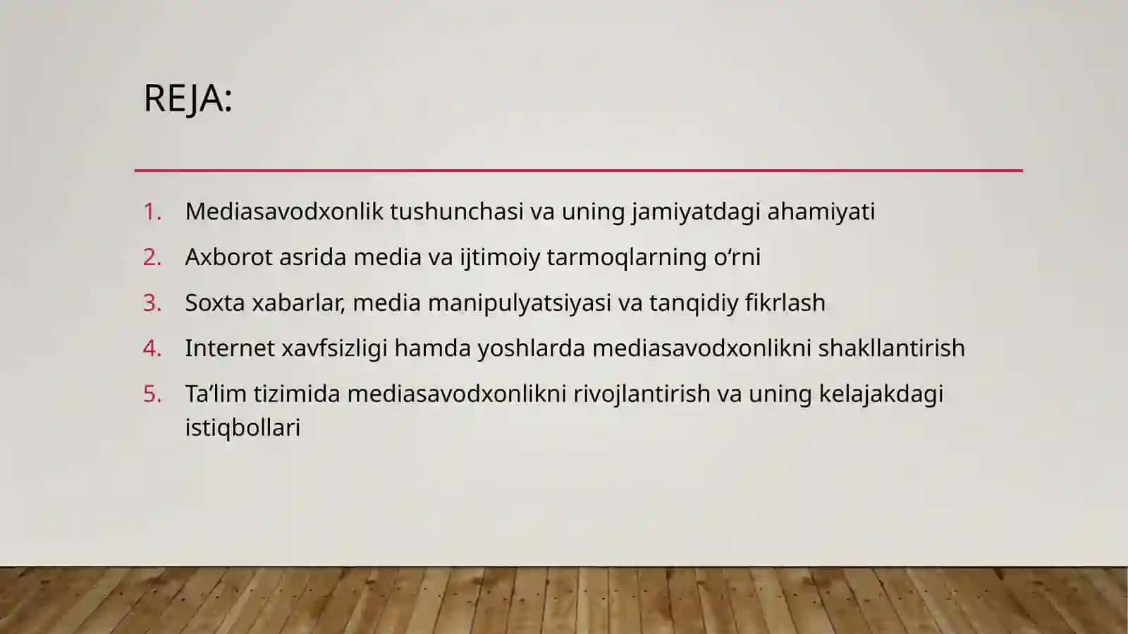 Mediasavodxonlik 2